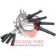 DRAGON FIRE Plug Wires For 03-09 Chrysler PT Cruiser & Dodge Neon 2.4L l4 Turbo
