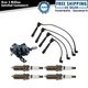 Ignition Coils Wires & Spark Plugs Fits 2007-2012 Hyundai Elantra 10-11 Kia Soul