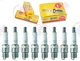 Set of 8 NGK Standard Plug Spark Plugs 4323 BR6FS 4323 BR6FS Tune Up Kit Set
