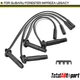4x Spark Plug Wire Set for Subaru Baja 2003-2006 Forester Impreza Legacy H4 2.2L