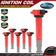 6x Red Ignition Coil for Dodge Grand Caravan Charger Chrysler Town & Country VW