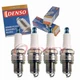 4 pc Denso Standard U-Groove Spark Plugs for 1971-1972 Toyota Celica 1.9L mk 4 pc Denso Standard U-Groove Spark Plugs for 1971-1972 Toyota Celica 1.9L mk