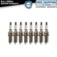 Iridium Spark Plugs Engine Tune Up Ignition Kit 8 Piece Set New