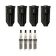 NGK 4 G-Power Platinum Spark Plugs 4 Coil Boots Kit for Colorado Canyon 2.8L L4 NGK 4 G-Power Platinum Spark Plugs 4 Coil Boots Kit for Colorado Canyon 2.8L L4