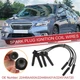 4 Pcs Spark Plug Wire Ignition Coil Cable No.22448AA00A for Subaru Outback 2.5L