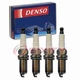 4 pc Denso Spark Plugs for 2013-2014 Hyundai Genesis Coupe 2.0L L4 Ignition eo