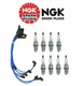 For Land Rover Discovery Set of 8 Spark Plugs & Ignition Wire Set NGK V Power For Land Rover Discovery Set of 8 Spark Plugs & Ignition Wire Set NGK V Power