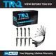 TRQ Ignition Coils Spark Plug Wires Kit Fits 2017 Ford F-250 F-350 Super Duty