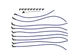 Ford Performance M-12259-C302 9MM Spark Plug Wire Sets-"Ford Racing"