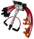 Billet Distributor + Wire Set for GMC Cadillac Chevy Pickup SUV Vortec 5.7 5.7