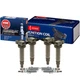 Denso 4 COP Ignition Coils & NGK 4 Iridium IX Spark Plugs Kit For Toyota 2TR-FE