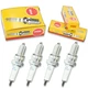 4pcs 01-03 Honda VT750DC Shadow Spirit NGK Standard Spark Plugs 745cc 45ci nw