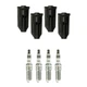 NGK 4 Iridium IX Spark Plugs 4 Coil Boots Kit for Canyon Colorado i-280 2.8L L4 NGK 4 Iridium IX Spark Plugs 4 Coil Boots Kit for Canyon Colorado i-280 2.8L L4