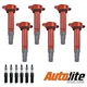 Energy Ignition Coil & Autolite Platinum Spark Plug for Dodge Charger 2.7L UF502