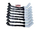 8mm Ceramic Sleeved Spark Plug Wires Chevy GMC 05-08 LS1 VORTEC 4.8 5.3 6.0 6.2 8mm Ceramic Sleeved Spark Plug Wires Chevy GMC 05-08 LS1 VORTEC 4.8 5.3 6.0 6.2
