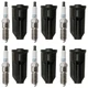 Denso 6 Iridium Spark Plugs & NGK 6 Coil Boots Kit for Envoy Envoy XUV 4.2L L6 Denso 6 Iridium Spark Plugs & NGK 6 Coil Boots Kit for Envoy Envoy XUV 4.2L L6