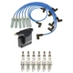 Hitachi Ignition Coils NGK 6 Iridium Spark Plugs & Wire Set Kit for Ram 1500 V6