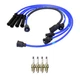 NGK 7mm Wire Set 4 Nickel Spark Plug Kit For Mazda B220 2.2 4L SOHC 1990-1993
