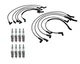 Denso Wire Set 8mm & 8 Iridium Power Spark Plug 0.044 Kit For Ford 5.8L 5.0L V8