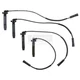 7mm Spark Plug Wires Set Denso For Subaru Legacy Outback 2.5L H4 EJ253