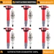 For Dodge Charger 2006-2010 3.5L V6 Spark Plug and Ignition Coils Pack 6x UF-502