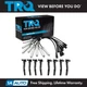 TRQ Engine Ignition Coil & Spark Plug Wire Kit Set Direct fit for F250 V8 6.2L