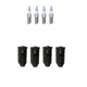 Denso 4 Iridium Spark Plugs & NGK 4 Coil Boots Kit for Canyon Colorado i-280 2.8 Denso 4 Iridium Spark Plugs & NGK 4 Coil Boots Kit for Canyon Colorado i-280 2.8