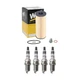 Wix Engine Oil Filter & NGK 4 Iridium IX Spark Plugs kit for R170 SLK230 L4 M111 Wix Engine Oil Filter & NGK 4 Iridium IX Spark Plugs kit for R170 SLK230 L4 M111