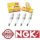 Set of 4 NGK Standard Plug Spark Plugs 4323 BR6FS 4323 BR6FS