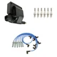 NGK Ignition Coil Wires 6 Iridium Spark Plugs Kit For Dakota Ram 1500 3.9 V6 OHV