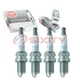 4 pcs NGK V-Power Spark Plugs for 2000-2012 Subaru Outback 2.5L H4 2.5L - iq