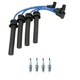 NGK 7mm Wire Set 4 Iridium Spark Plug Kit For RE91 R52 R56 Cooper 1.6L L4 SOHC