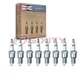 8 pc Champion Copper Plus Spark Plugs for 1968-1974 Cadillac Commercial pa 8 pc Champion Copper Plus Spark Plugs for 1968-1974 Cadillac Commercial pa