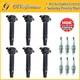 Quality Ignition Coil & NGK Spark Plug 6PCS for 2006-2010 Chrysler/ Dodge/ VW V6