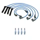 NGK 7mm Wire Set 4 Iridium Spark Plug Kit For Saab 900 2.1 L4 B212I W/0.028 Gap