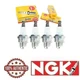 4 pc NGK 6703 BPMR7A SOLID Standard Spark Plugs for WSR6F/R10 WSR6F WSR5F rx